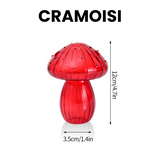 LittleHomely Mushroom Glass Bud Vase Collection