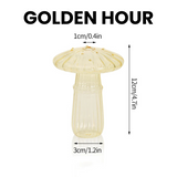 LittleHomely Mushroom Glass Bud Vase Collection