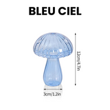 LittleHomely Mushroom Glass Bud Vase Collection