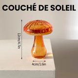 LittleHomely Mushroom Glass Bud Vase Collection