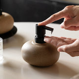 LittleHomely Stoneware Ceramic Soap Dispenser