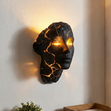 LittleHomely 3D Cracked Soul Wall Sconce