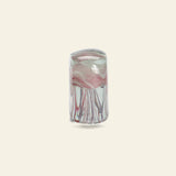 LittleHomely Handmade Glass Square Jellyfish Sculpture