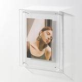 LittleHomely Modern Acrylic Shadow Box Frame Floating Display