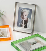 LittleHomely Modern Acrylic Shadow Box Frame Floating Display