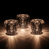 LittleHomely Gem Crystal Tea Light Holder