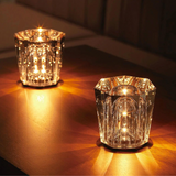 LittleHomely Gem Crystal Tea Light Holder